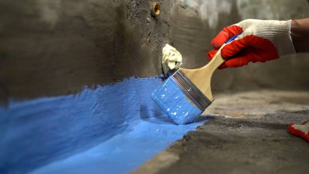 SJ Waterproofing Pros commercial waterproofing team near Hibernia, NJ